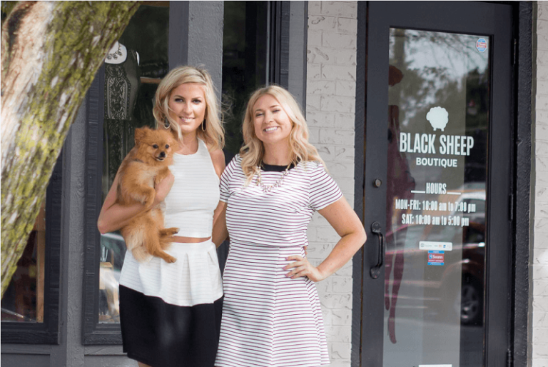 对生意有利的害群之马莎拉劳伦斯专卖店前