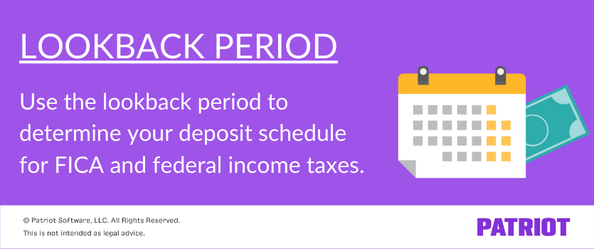 what is a lookback period definition