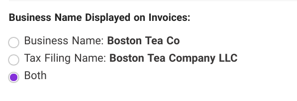 业务名称或DBA显示设置