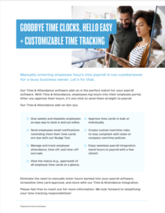 DIY时间和出勤PDF图像